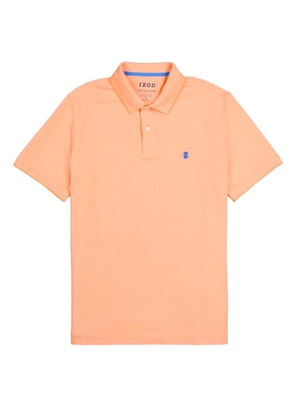 IZOD Cantaloupe Coral Stretch Advantage SportFlex Performance Polo Shirt Size XL